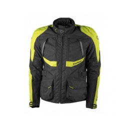 Kurtka Turystyczna Hebo Trans Tech Czarnao-Żółta Fluo
