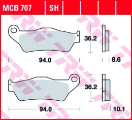 Klocki Hamulcowe Trw Kh363 Sh Bmw R1100GS / R / RT