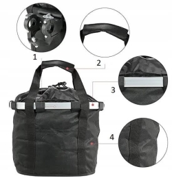 Torba Rowerowa Na Kierownice Bike Upgrade Czerwona