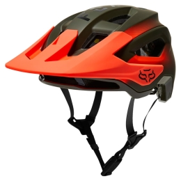 Kask Rowerowy Fox Speedframe Pro Fade Zielono-Pomarańczowy