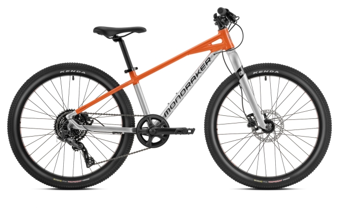 Dziecięcy Rower Mondraker Leader 24 Racing Silver/Orange