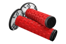 Manetki Moto Scott Mellow+Donut Neon Czerwono-Czarne