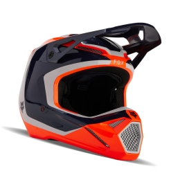 Kask Motocyklowy Fox V1 Nitro Fluorescent Orange
