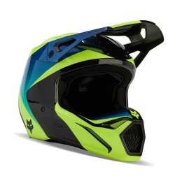 Kask Motocyklowy Fox V1 Streak Black-Yellow