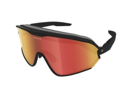 Okulary Rowerowe Tripout Infinity Ramka Czarna Szyba Czerwona