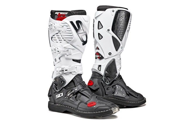 Buty Motocyklowe Off-Road Sidi Crossfire 3 Czarno-Białe