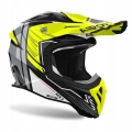 Kask Motocyklowy Offroadowy Airoh Aviator Ace 2 Engine Yellow Gloss