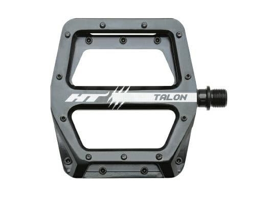 Pedały Rowerowe Platformowe Aluminiowe HT AN71 Talon Maszynowe - Czarne