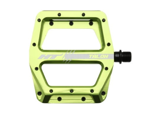 Pedały Rowerowe Platformowe Aluminiowe HT AN71 Talon Maszynowe - Zielone