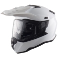Kask Motocyklowy Dual Sport ADV Enduro NOS NS9 White