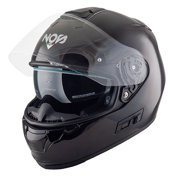 Kask Motocyklowy NOS NS7F Black
