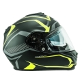 Kask Motocyklowy NOS NS7F Douglas Yellow Matt