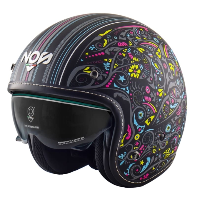Kask Motocyklowy NOS NS1 Freedom Black