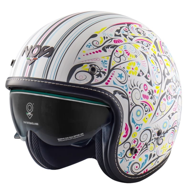 Kask Motocyklowy NOS NS1 Freedom White