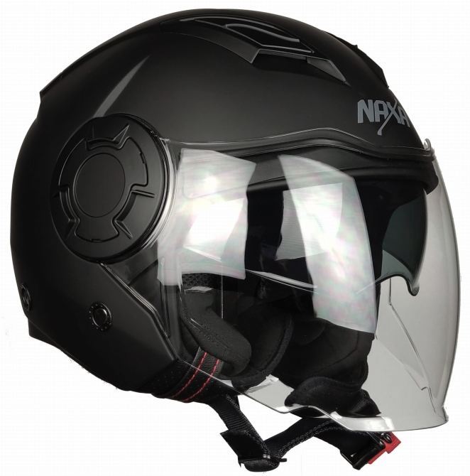 Kask Motocyklowy NAXA S23X/B Czarny