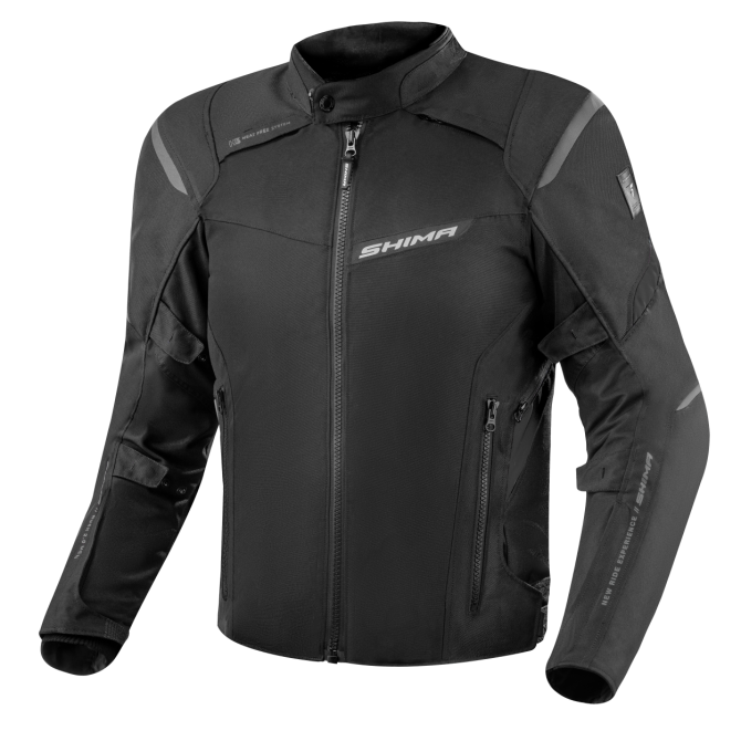 Kurtka Motocyklowa Tekstylna Shima Rush 2.0 Black