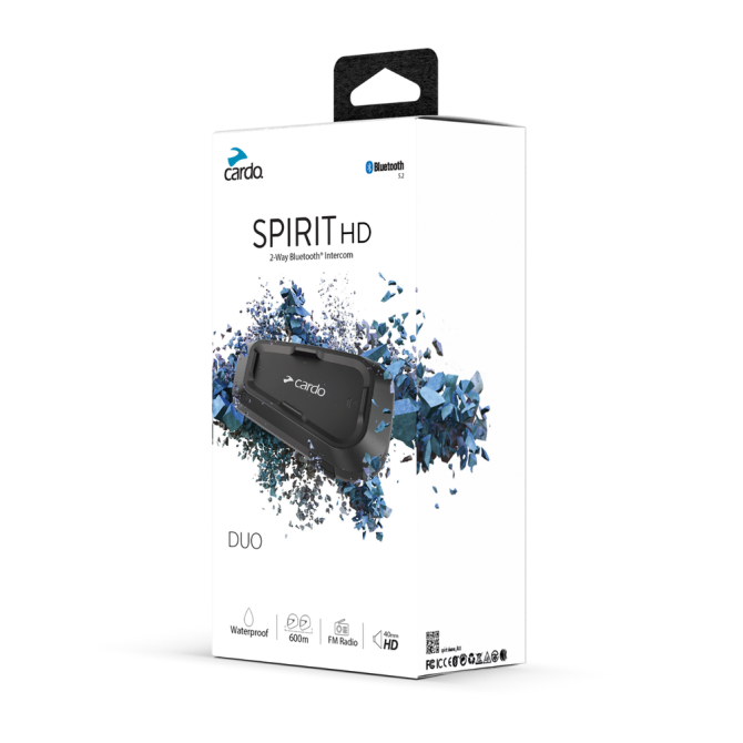Interkom Bluetooth Cardo Spirit HD Duo