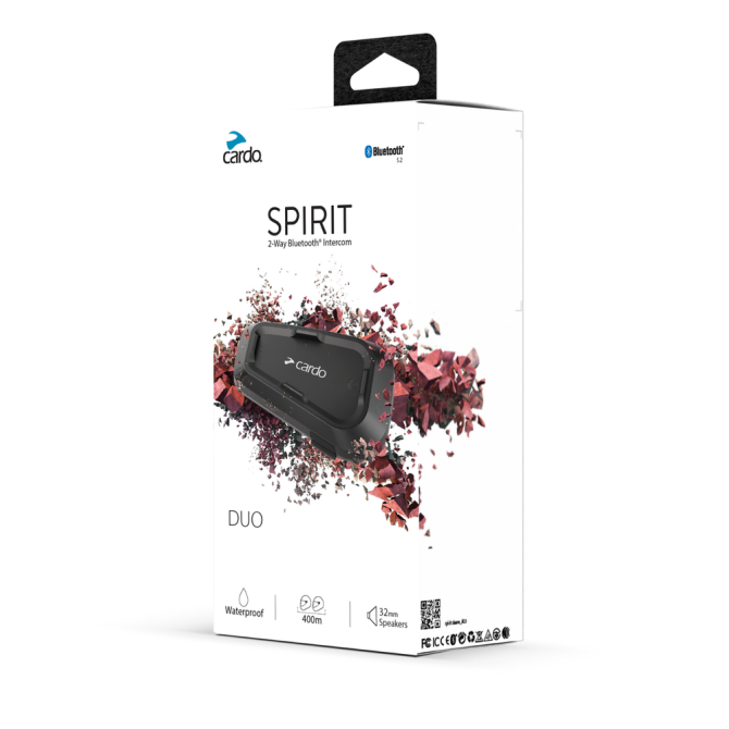 Interkom Motocyklowy Bluetooth Cardo Spirit Duo
