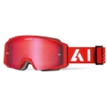 Gogle Airoh Blast XR1 Red Matt Blue Mirrored