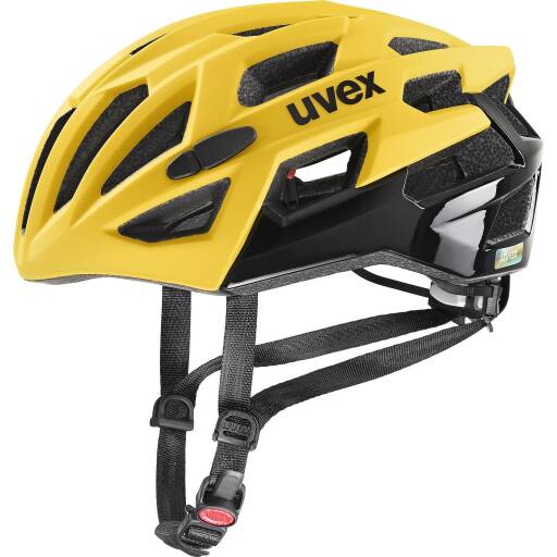 Kask Rowerowy Szosowy Uvex Race 7 Sunbee Black Matt