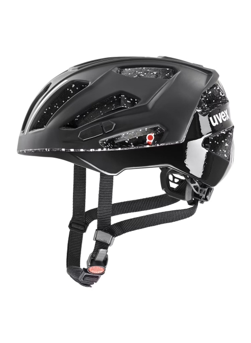 Kask Rowerowy Gravelowy Uvex Gravel X Black Skyfall Matt