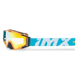 Gogle IMX Sand Orange/Blue Szyby Iridium + Clear