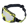 Gogle IMX Sand Fluo Yellow Matt/Black Szyba Silver Iridium + Clear