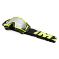 Gogle IMX Sand Fluo Yellow Matt/Black Szyba Silver Iridium + Clear
