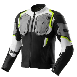 Kurtka Motocyklowa Tekstylna Rebelhorn Borg II Black/Grey/Yellow