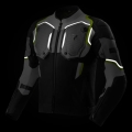 Kurtka Motocyklowa Tekstylna Rebelhorn Borg II Black/Grey/Yellow