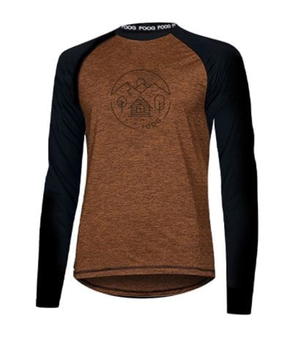 Koszulka Rowerowa Foog Jersey Ramble Dark Orange