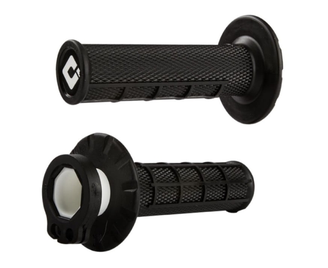 Manetki ODI Half Waffle V2 Mx Lock On Set - Czarne