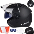 Kask Motocyklowy LS2 OF600 Copter II Matt Black