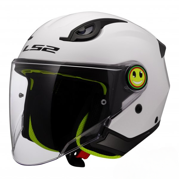Kask MotocyklowyLS2 OF622 Funny II Solid White