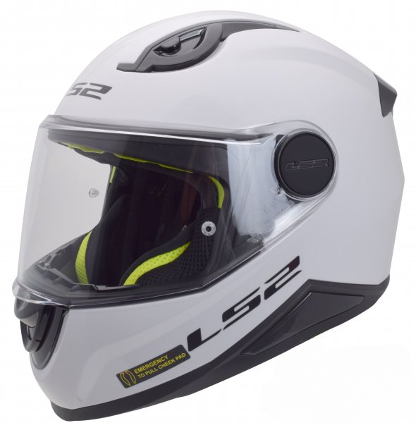 Kask Motocyklowy LS2 FF812 Kid Solid White