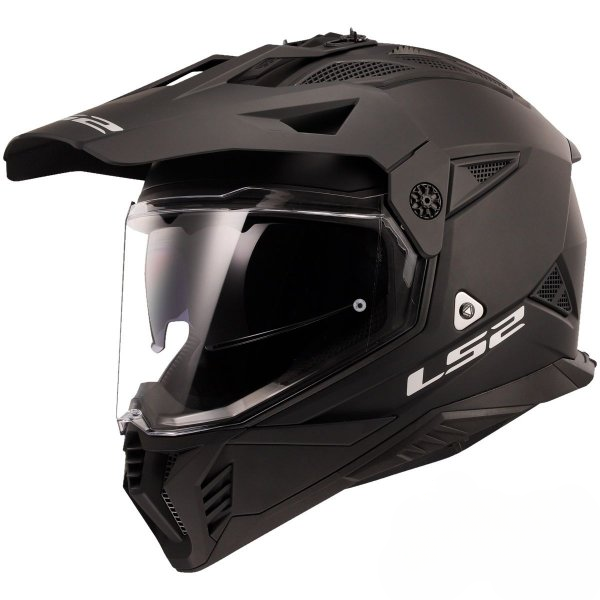 Kask Motocyklowy LS2 MX702 Pioneer II Matt Black