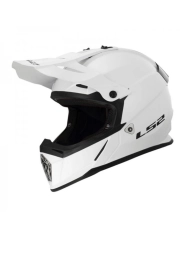 Kask LS2 MX437 Fast Evo Solid White