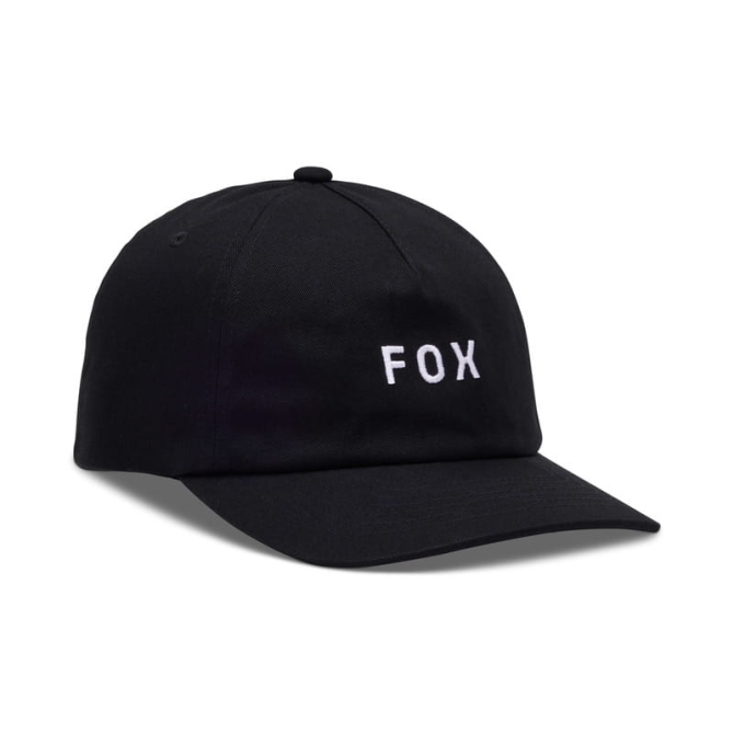 Czapka Fox Wordmark Adjustable Black/White