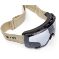 Gogle Rowerowe Fox Purevue Glass Black/Clear Cream
