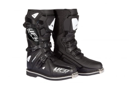 Buty Motocrossowe Dziecięce Off-road Ufo Typhoon Junior Black