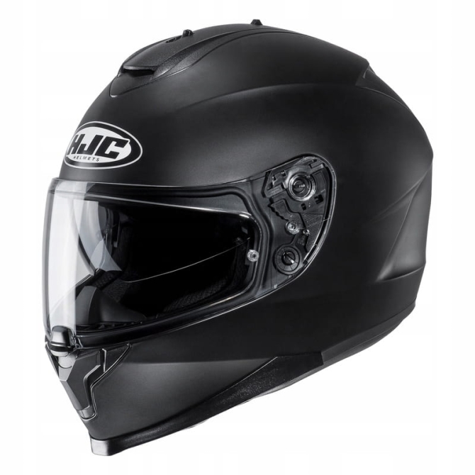 Kask Motocyklowy HJC C70N Solid Semi Flat Czarny