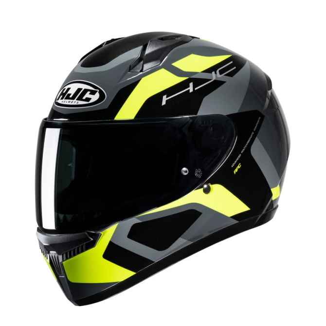 Kask Motocyklowy HJC C10 Tins Grey/Yellow