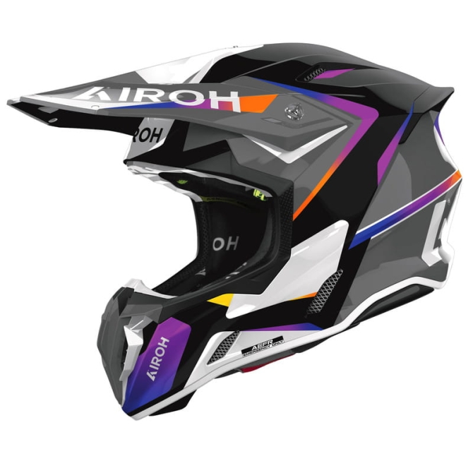 Kask Motocyklowy Airoh Twist 3 Hustle Gloss