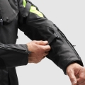 Kurtka Motocyklowa Turystyczna Rebelhorn Hiker IV Black Fluo