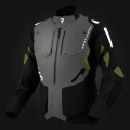 Kurtka Motocyklowa Rebelhorn Hiker IV Grey/Flo Yellow
