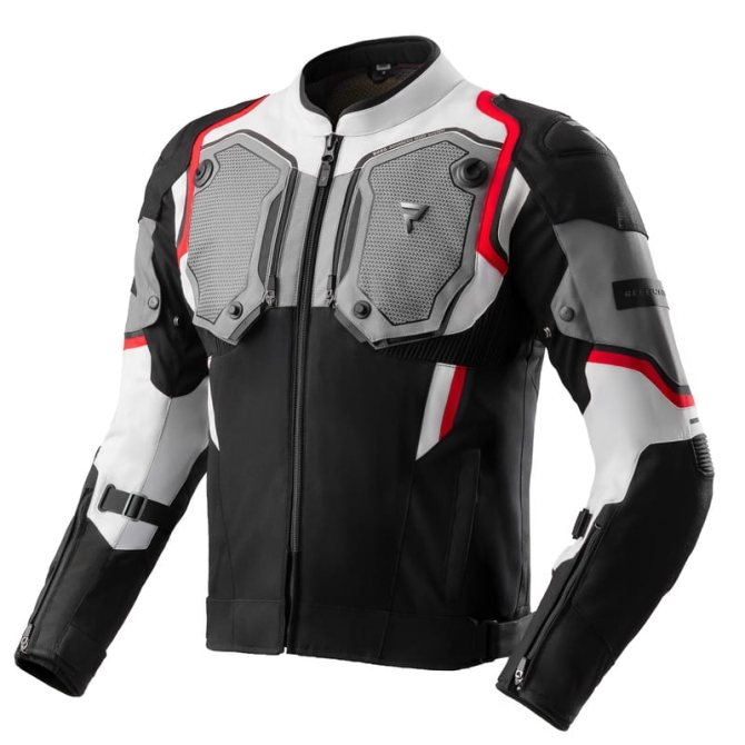 Kurtka Motocyklowa Rebelhorn Borg 2 Black Grey Red