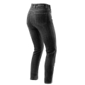 Jeansy Motocyklowe Damskie Rebelhorn Classic Washed Black Monolayer