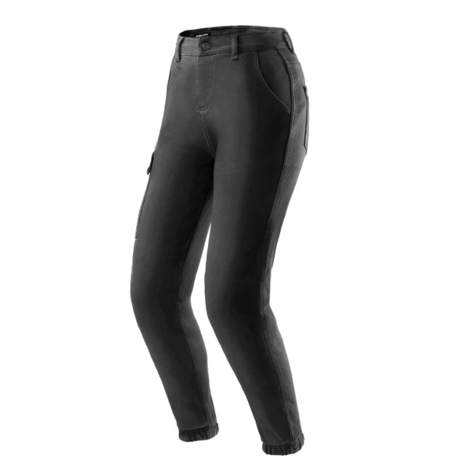 Jeansy Motocyklowe Damskie Rebelhorn Faster Black