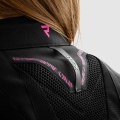 Kurtka Motocyklowa Tekstylna Damska Rebelhorn Jax Black Pink