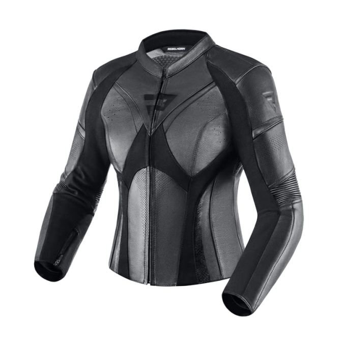 Kurtka Motocyklowa Skórzana Rebelhorn Rebel Lady Black